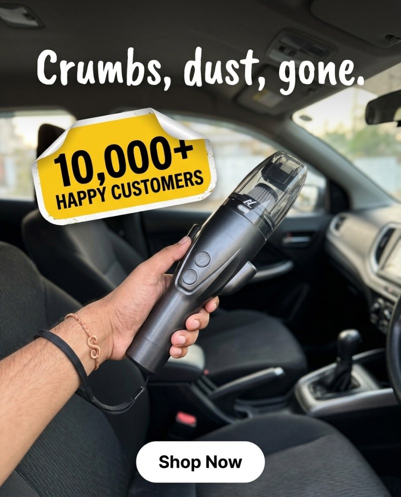 Cordless Car Vacuum ad creative 1